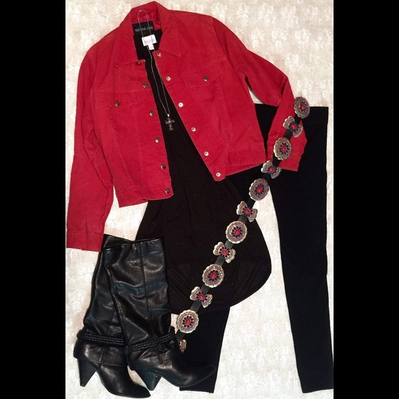 Jackets & Blazers - Red Vintage Suede Jacket, Medium Jackets & Blazers - Red Vintage Suede Jacket, Medium
